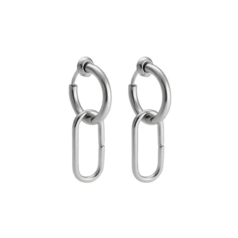 Oval Earrings ArtsKoreanMan