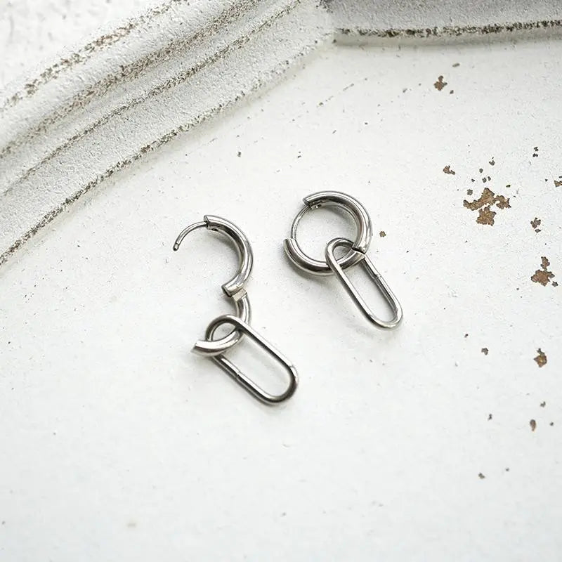 Oval Earrings ArtsKoreanMan