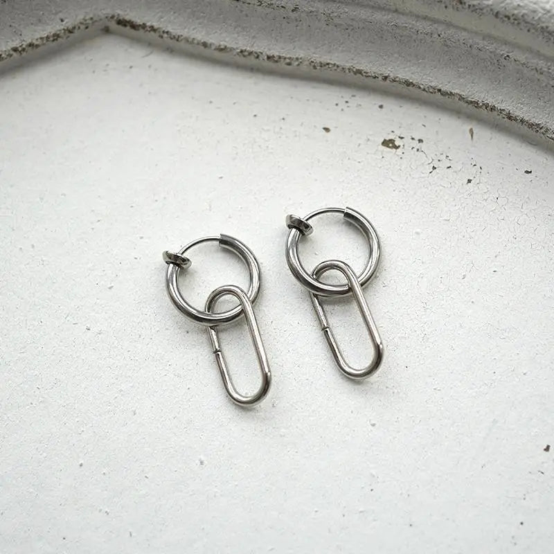 Oval Earrings ArtsKoreanMan