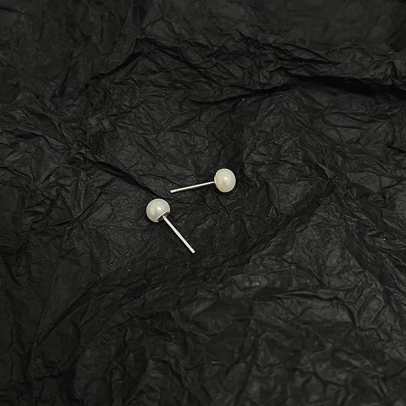 Pearl Stud Earrings ArtsKoreanMan