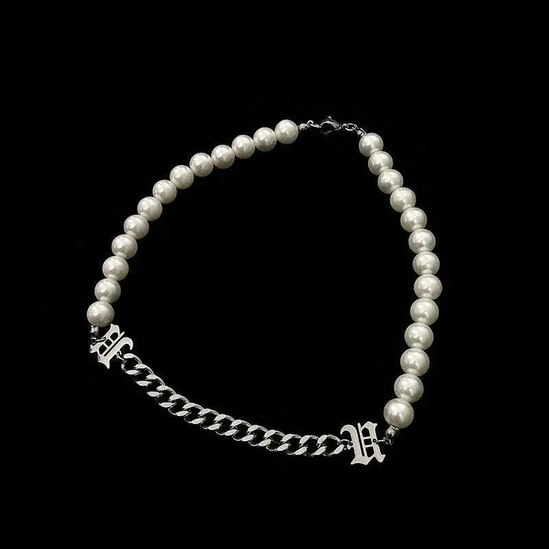 Pearl Splicing Choker ArtsKoreanMan