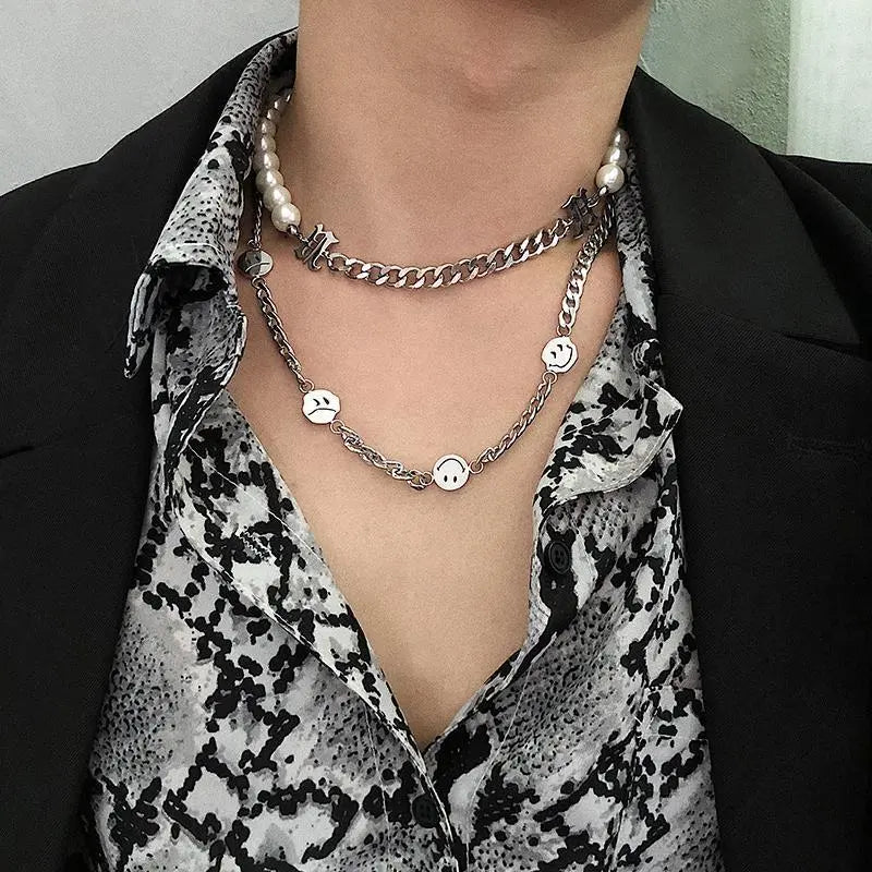 Pearl Splicing Choker ArtsKoreanMan