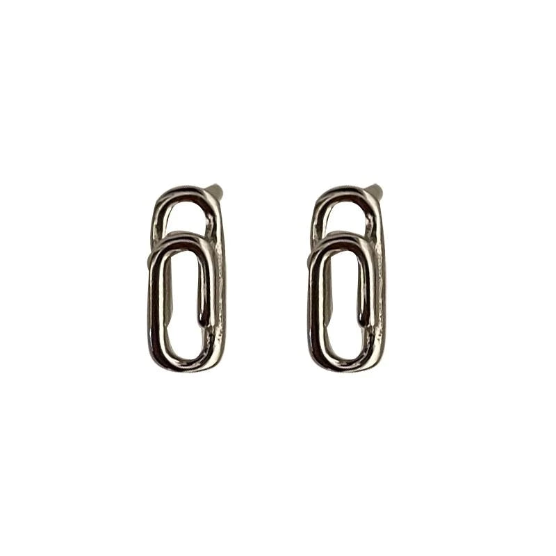 Pin Design Earrings