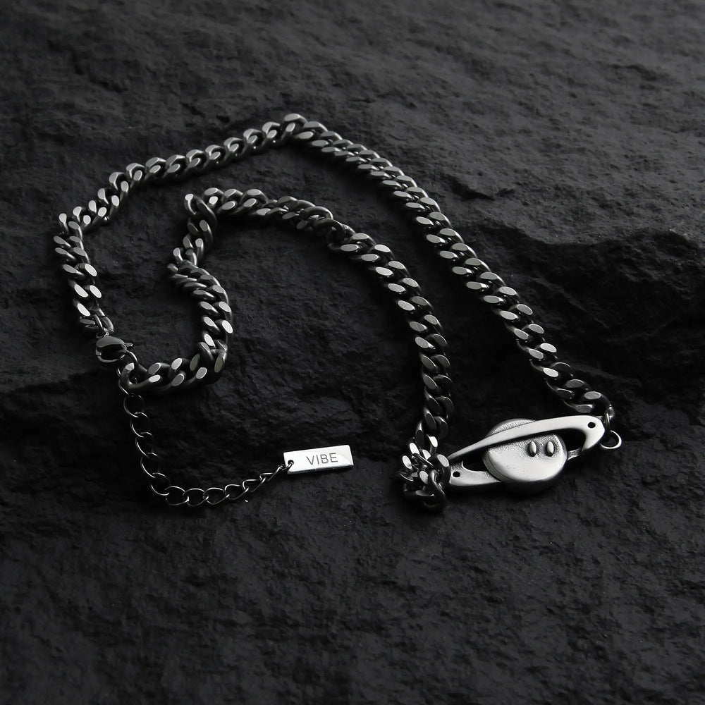 Planet Smiley Necklace ArtsKoreanMan