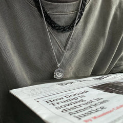 Planet Smiley Necklace ArtsKoreanMan