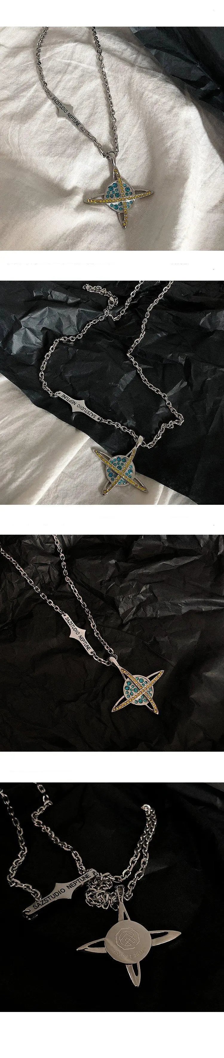 Planet Universe Necklace ArtsKoreanMan