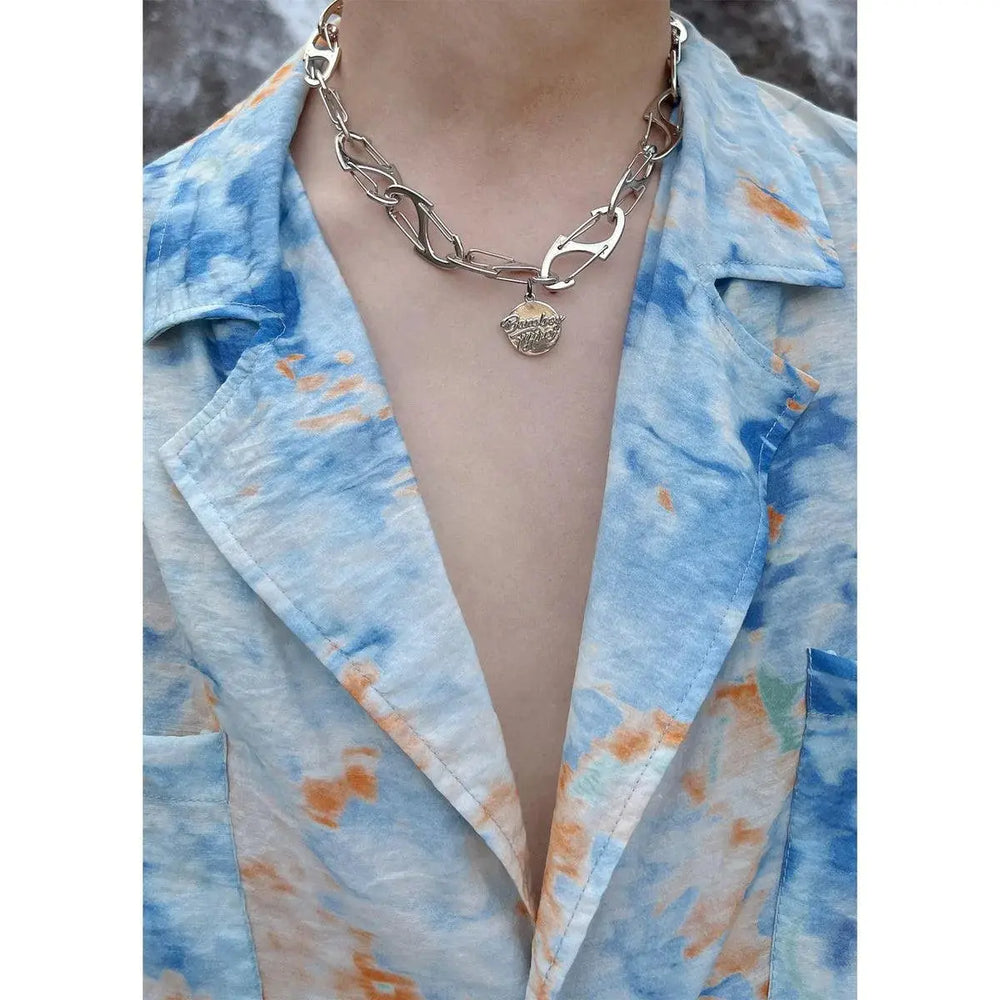 Punk Titanium Steel Necklace ArtsKoreanMan