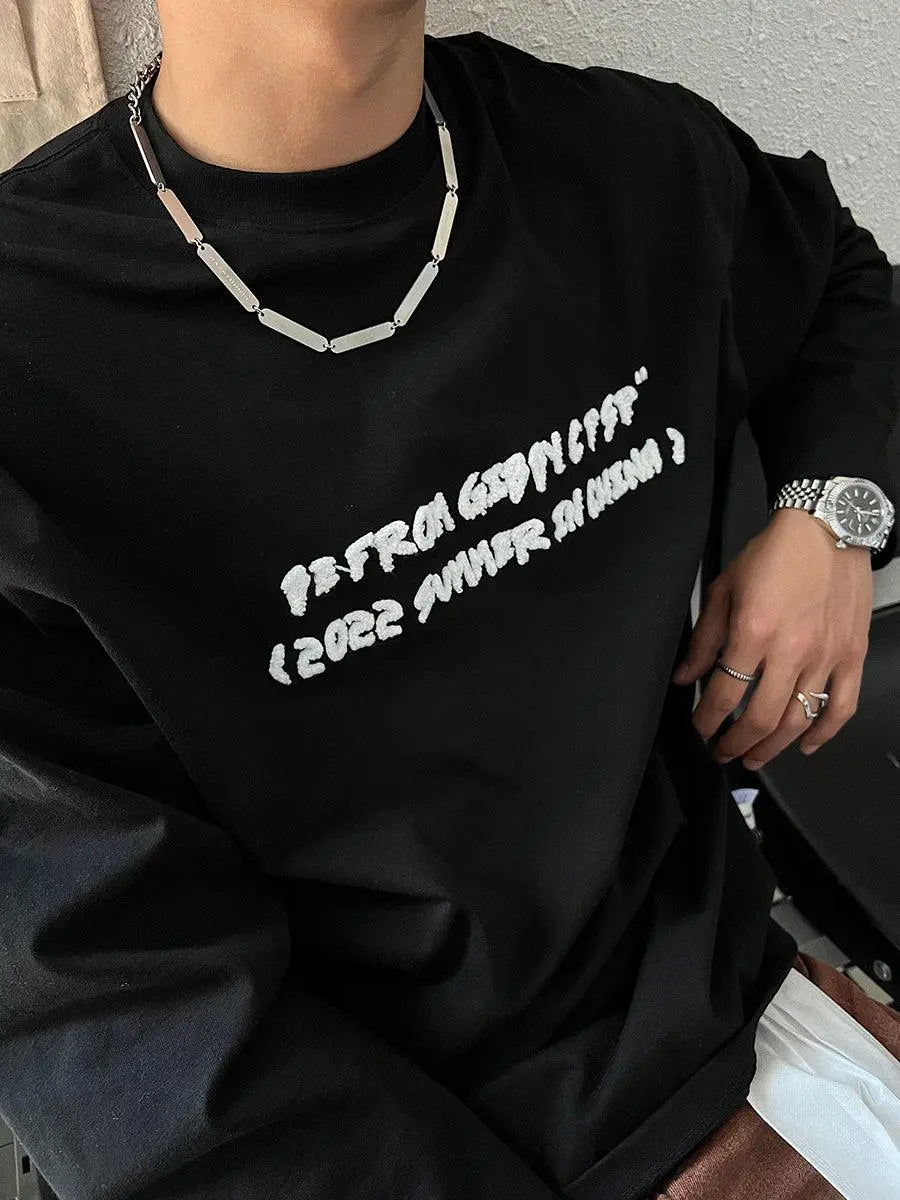 Rectangular Metal Bar Necklace ArtsKoreanMan