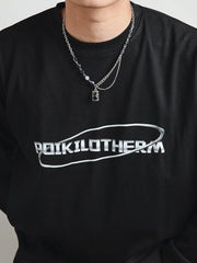 Rectangular Pendant Zircon Necklace ArtsKoreanMan