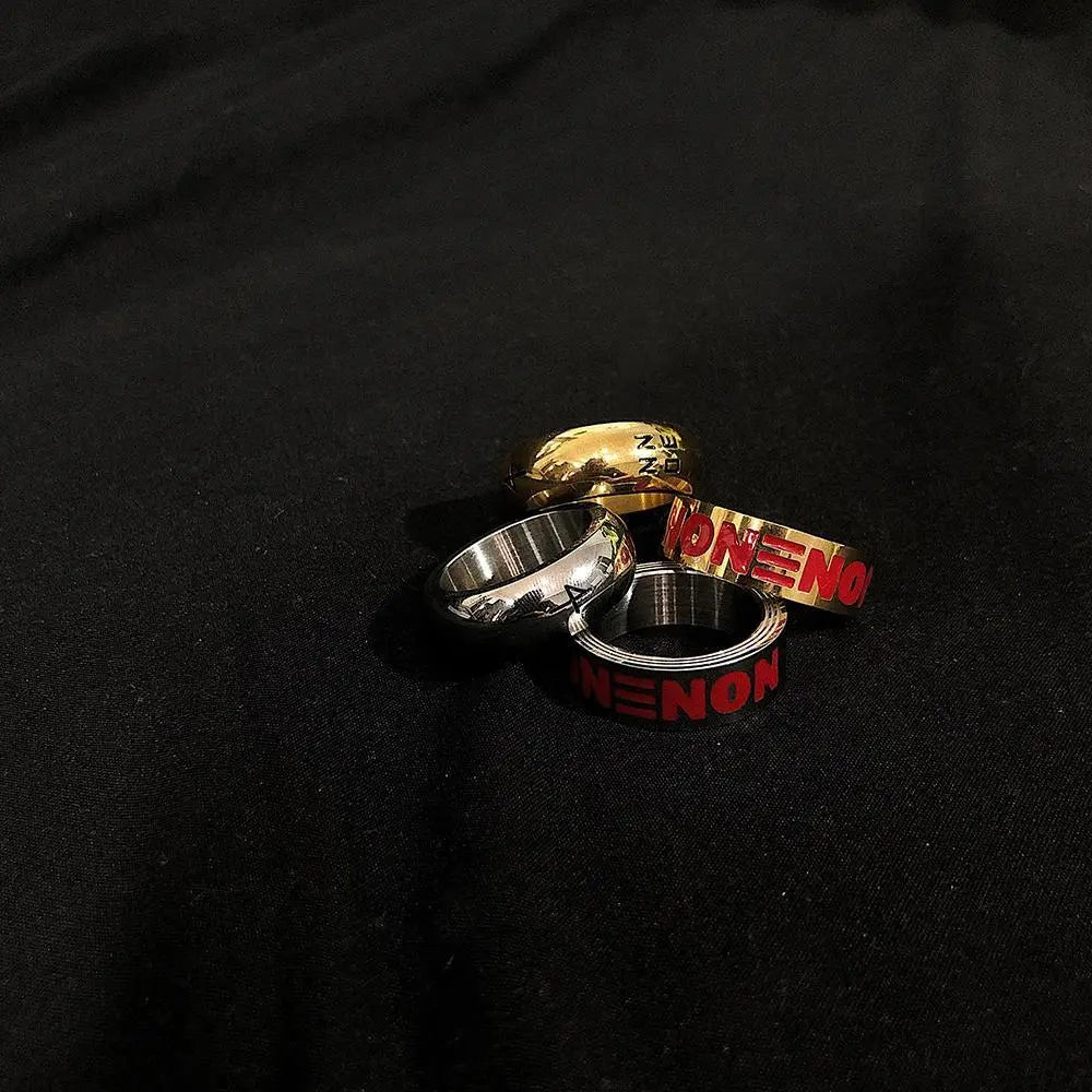 Red Letter Ring ArtsKoreanMan