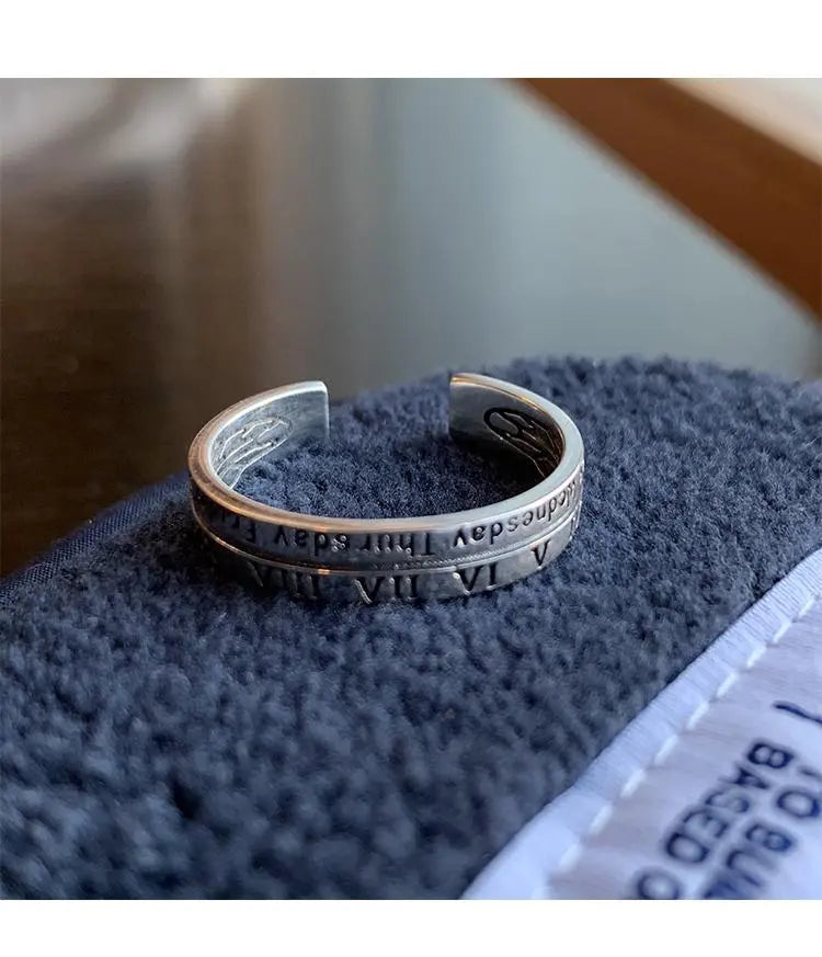 Roman Numerals Ring ArtsKoreanMan