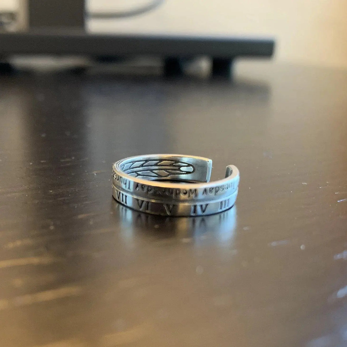 Roman Numerals Ring ArtsKoreanMan