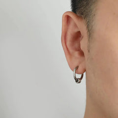 Round Hip-Hop Punk Earrings ArtsKoreanMan