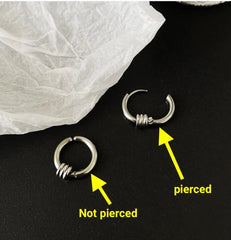 Round Hip-Hop Punk Earrings ArtsKoreanMan