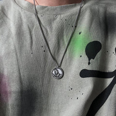 Round Pendant Necklace ArtsKoreanMan