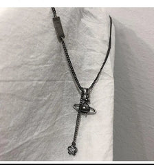 Saturn Pendant Necklace ArtsKoreanMan
