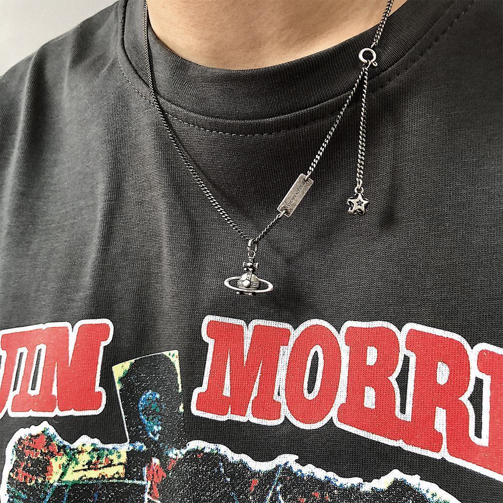 Saturn Pendant Necklace ArtsKoreanMan