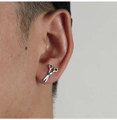 Scissors Stud Earrings ArtsKoreanMan