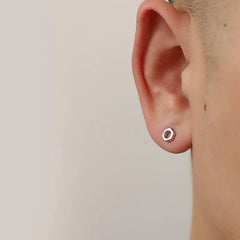Screw Shape Stud Earrings ArtsKoreanMan