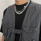 Silver Cuban Chain Necklace ArtsKoreanMan