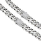 Silver Cuban Chain Necklace ArtsKoreanMan