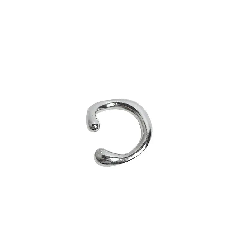 Silver Punk Style Earring Clip Set ArtsKoreanMan