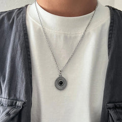 Simple Titanium Steel Necklace ArtsKoreanMan