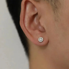 Smiley Face Earrings ArtsKoreanMan