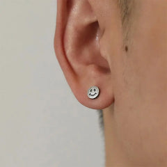 Smiley Face Earrings ArtsKoreanMan