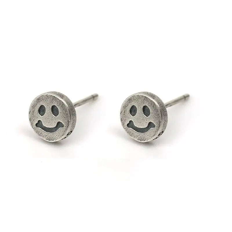 Smiley Face Earrings ArtsKoreanMan