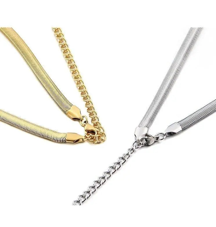 Snake Bone Chain Choker ArtsKoreanMan