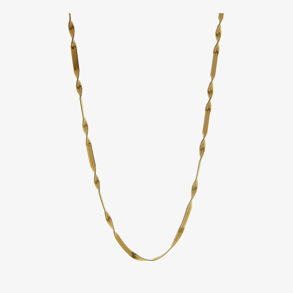Snake Bone Chain Necklace ArtsKoreanMan
