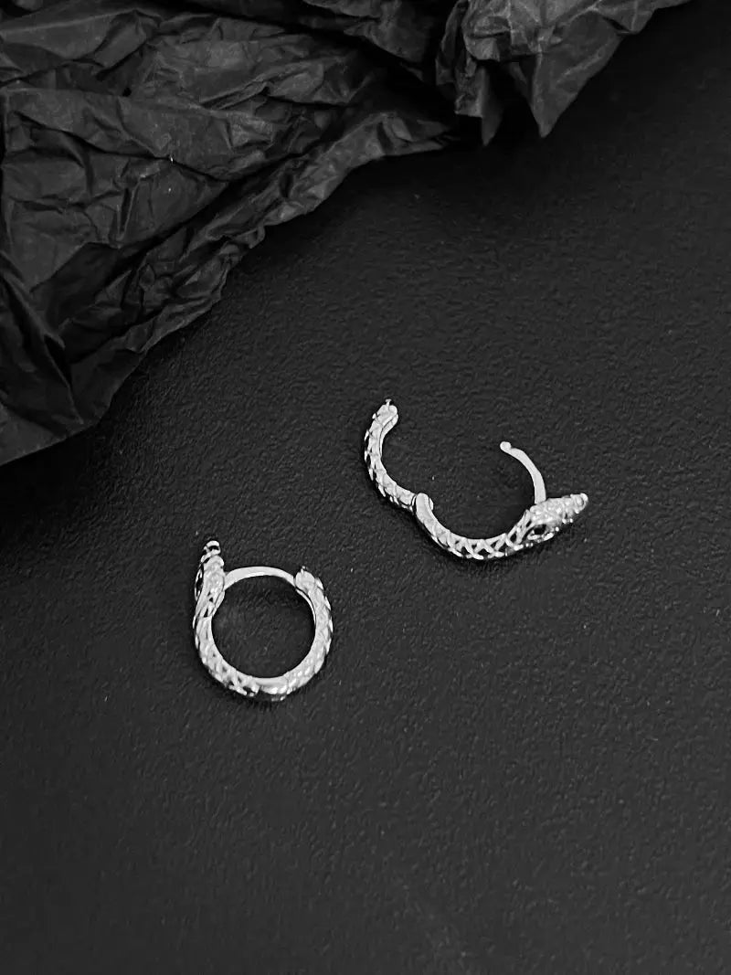 Snake Earrings ArtsKoreanMan