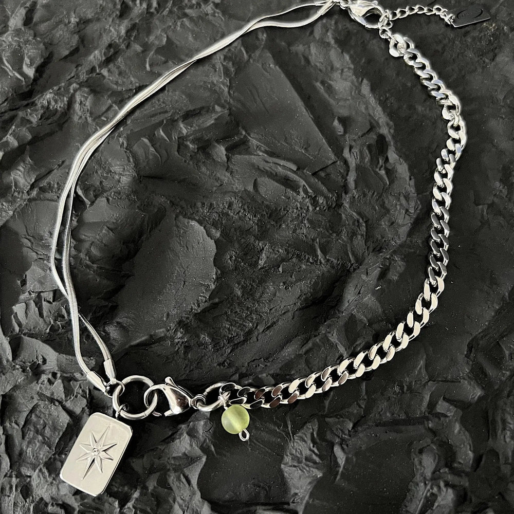 Spliced Cuban Chain Necklace ArtsKoreanMan