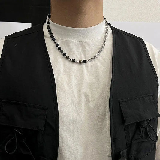 Splicing Necklace ArtsKoreanMan