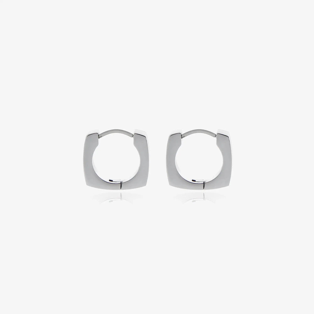Square Buckle Earrings ArtsKoreanMan