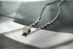 Square Pendant Necklace ArtsKoreanMan