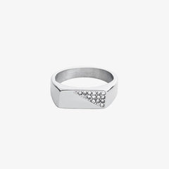 Square Zircon Ring ArtsKoreanMan