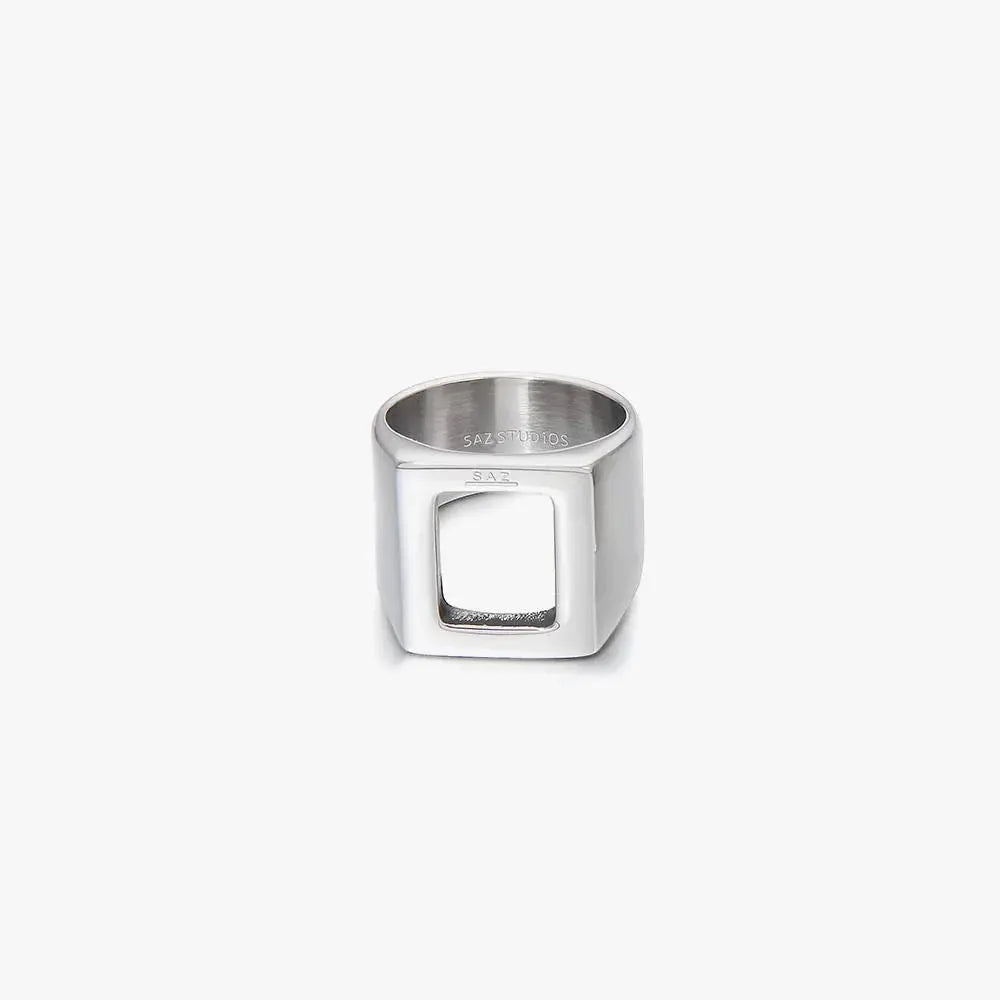 Square Hollow Ring ArtsKoreanMan