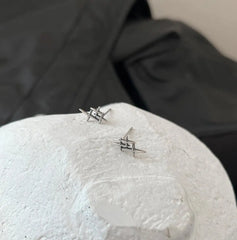 Star Stud Earrings ArtsKoreanMan