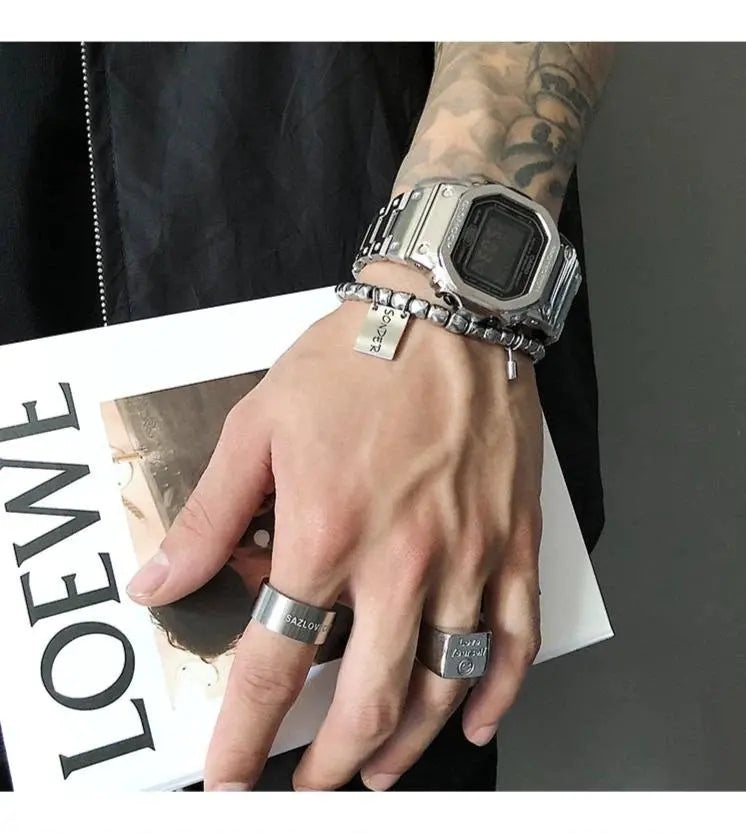 Steel Ball Bracelet ArtsKoreanMan