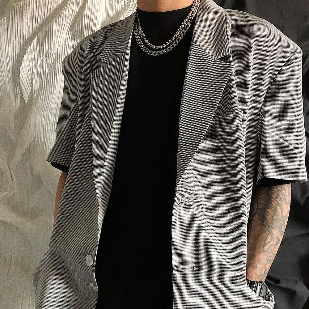 Steel Ball Stitching Necklace ArtsKoreanMan