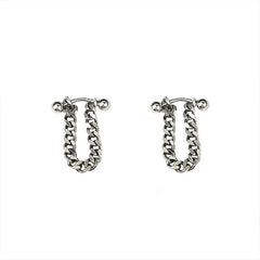 Sterling Chain Earrings ArtsKoreanMan