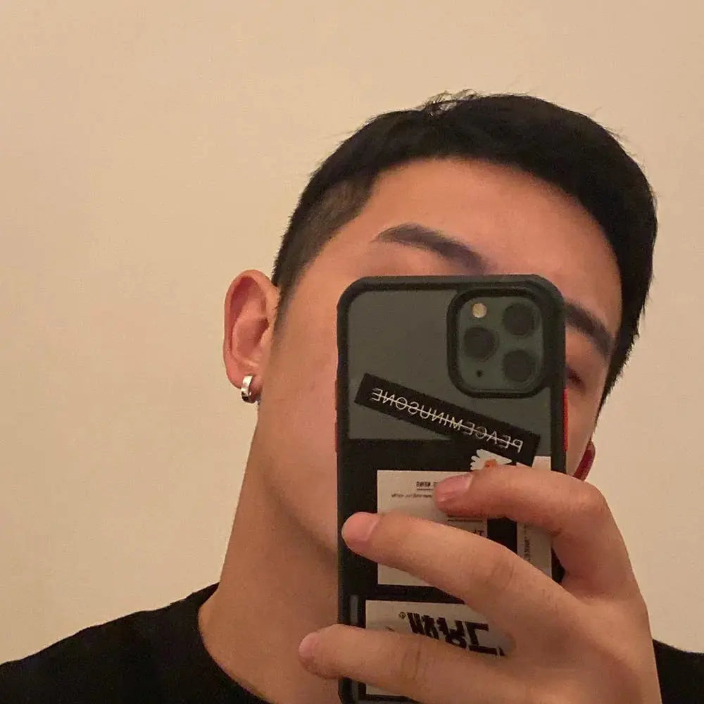 Sterling Silver Earrings ArtsKoreanMan