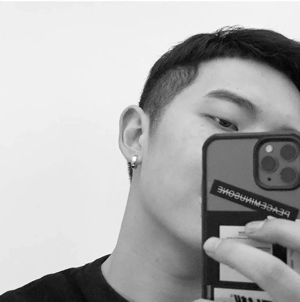 Sterling Silver Earrings ArtsKoreanMan