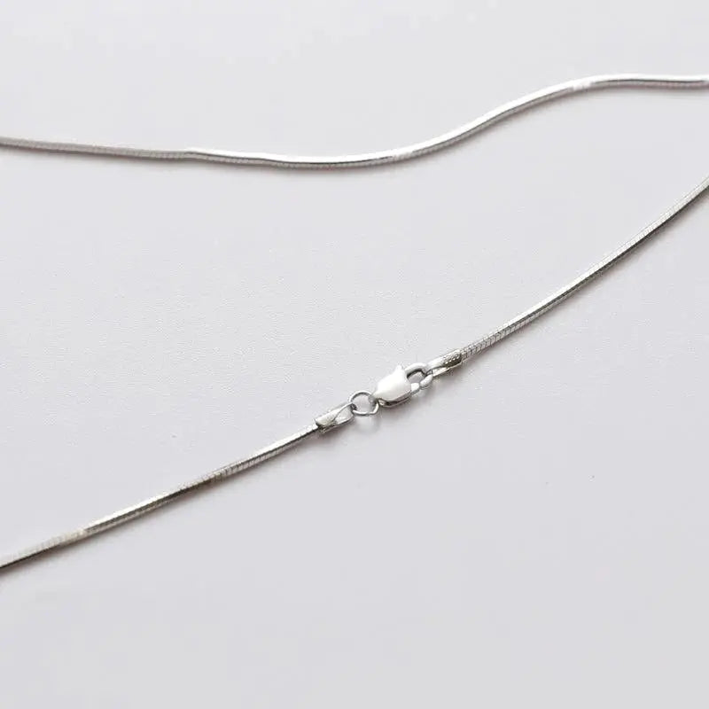 Sterling Silver Fine Chain Choker ArtsKoreanMan