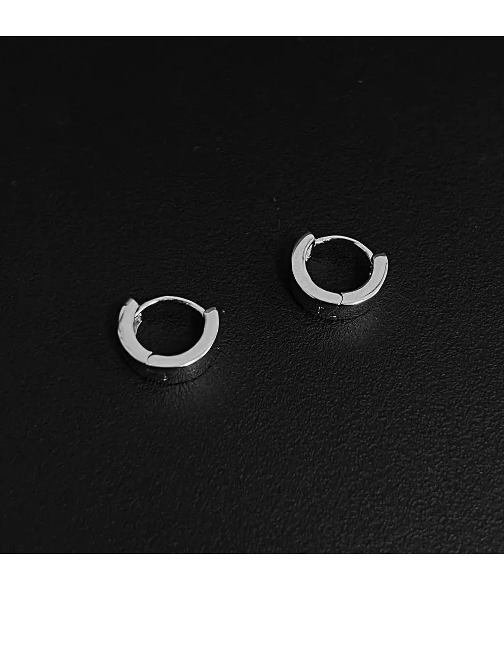 Sterling Silver Hoop Earrings ArtsKoreanMan