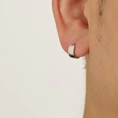 Sterling Silver Hoop Earrings ArtsKoreanMan