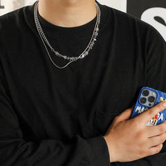 Stitching Beads Necklace ArtsKoreanMan