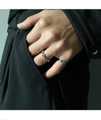 Stitching Open Ring ArtsKoreanMan